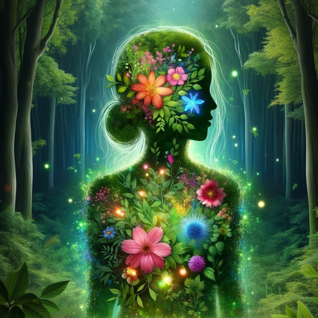ai generated, woman, forest-8658183.jpg